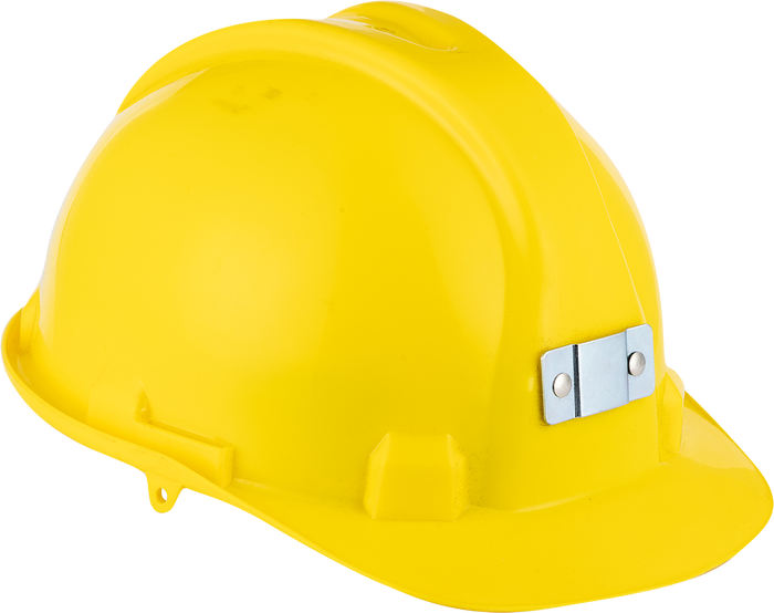 Metal Clamp Hard Hat