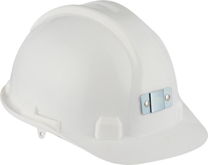 Metal Clamp Hard Hat