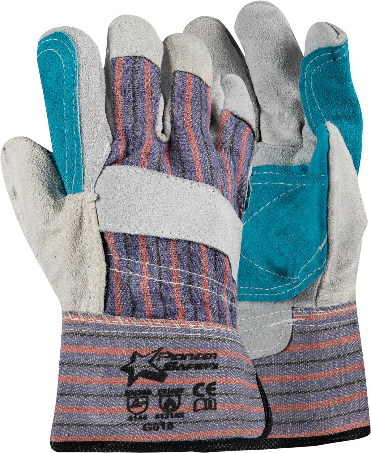 Leather Durable Rigger - Blue