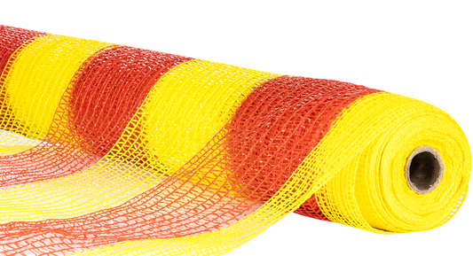 Barrier Netting - Woven Orange/Yellow