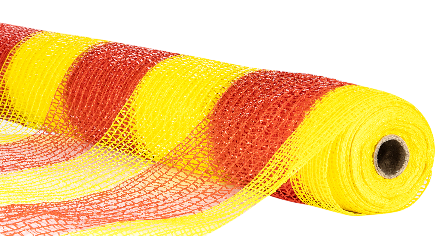 Barrier Netting - Woven Orange/Yellow