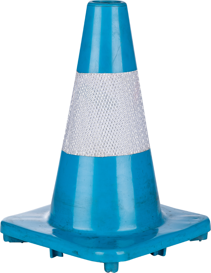 Traffic Cone - PVC with Reflective Tape