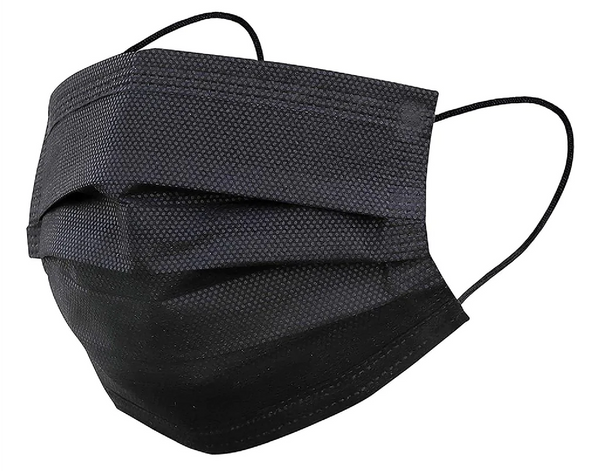 3 Ply Face Mask - Black