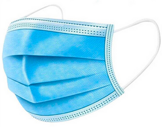 3 Ply Face Mask - Blue