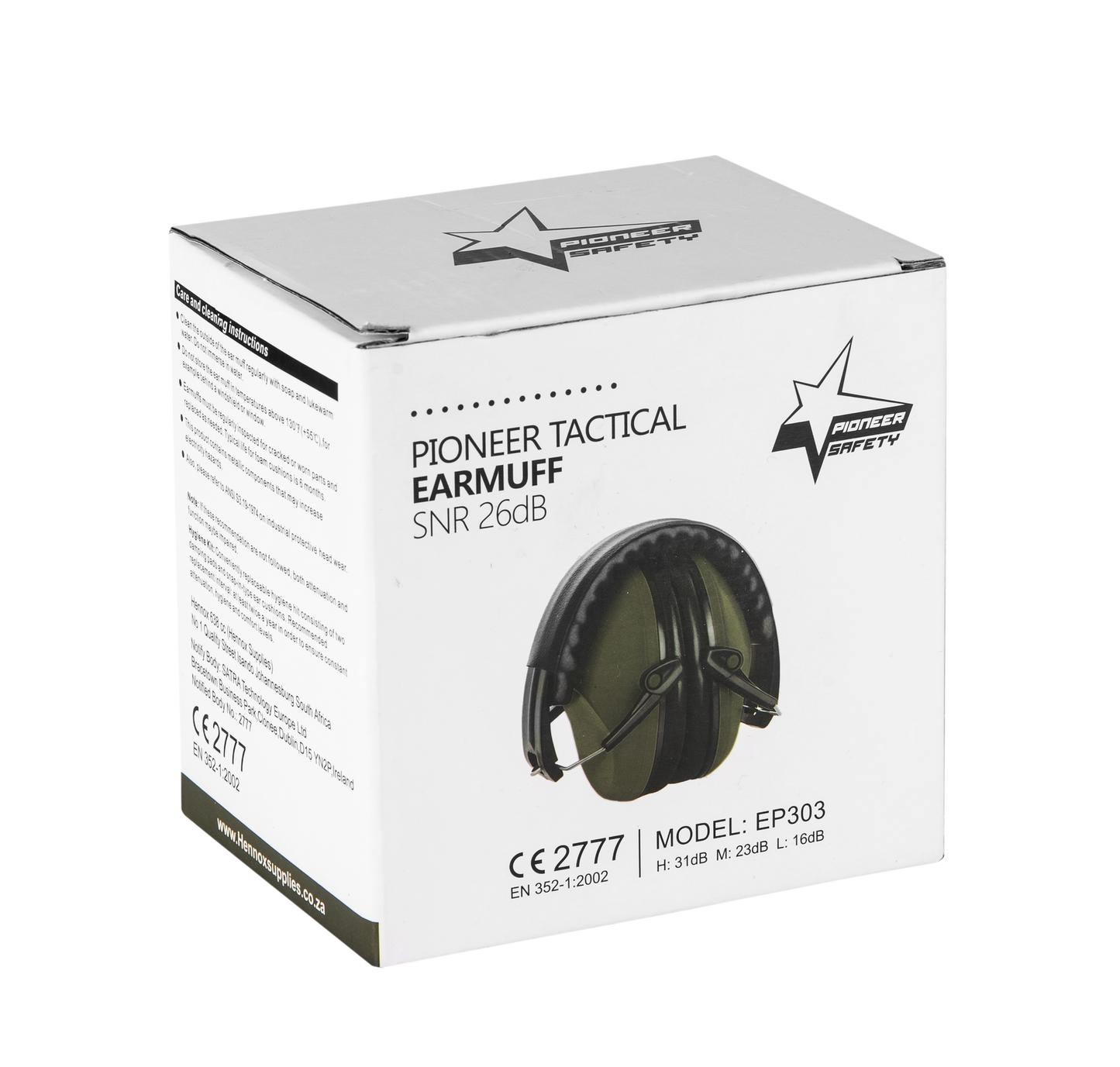 PIONEER Volume - over the head earmuff