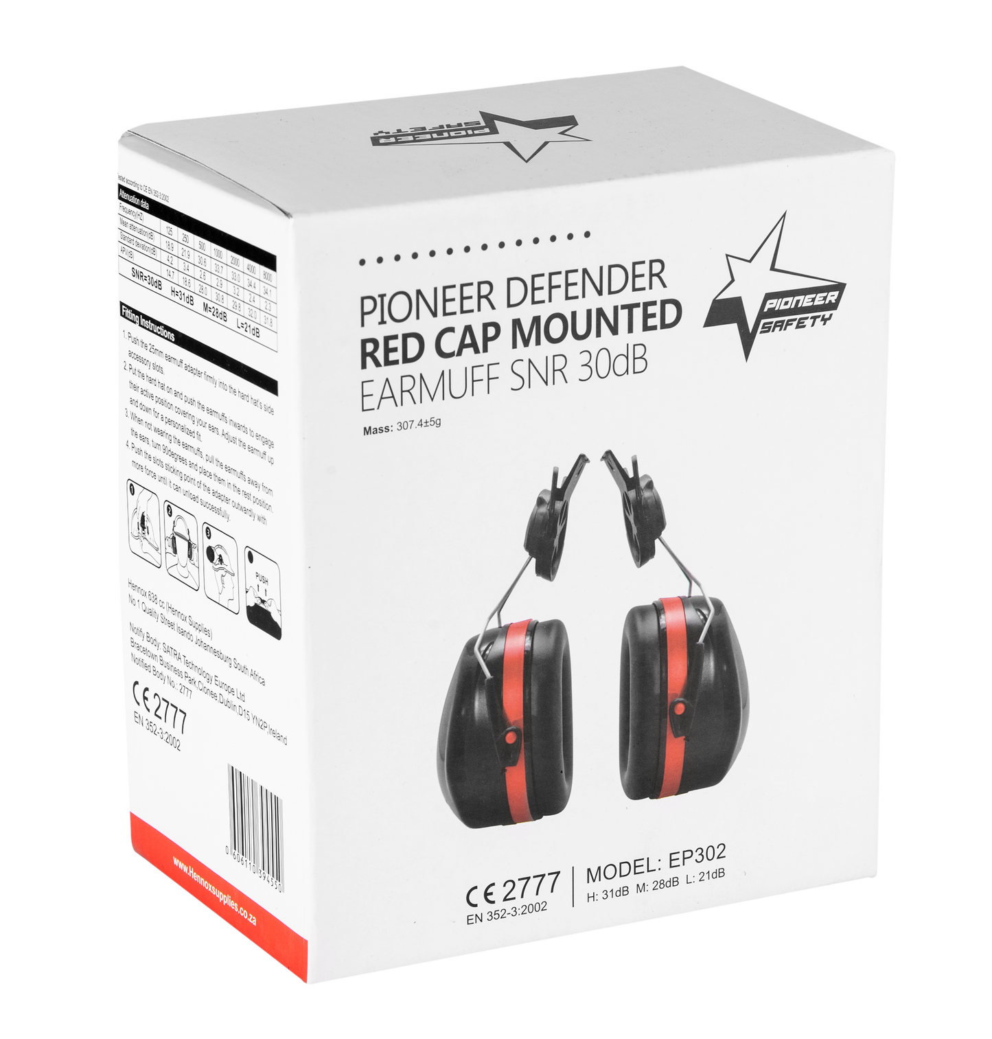 PIONEER Volume - Helmet Mounted Earmuff