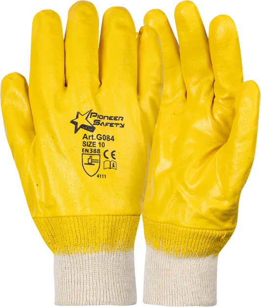 Nitrile Fully Dipped - Yellow
