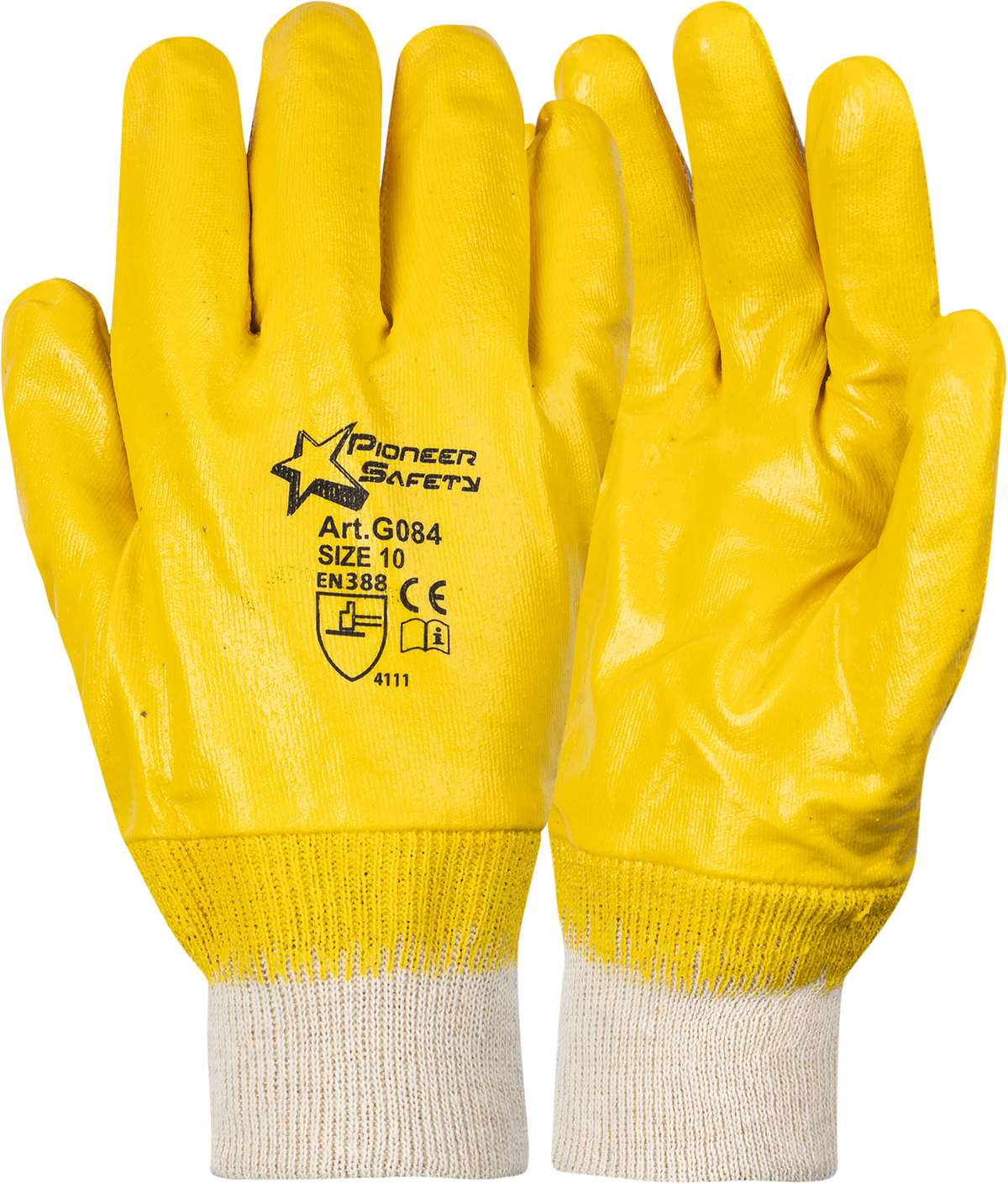 Nitrile Fully Dipped - Yellow