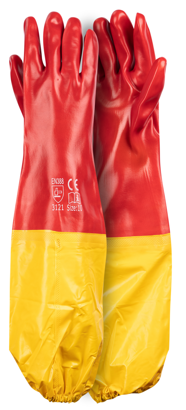 PVC Red Medium Weight - 55cm – Uniform and Safety Gear