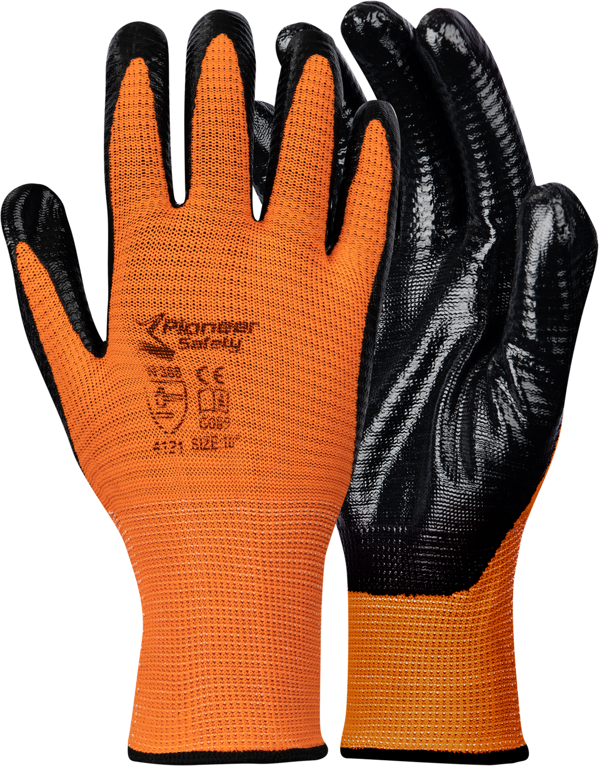 Nitrile Econo Dipped - Orange G021